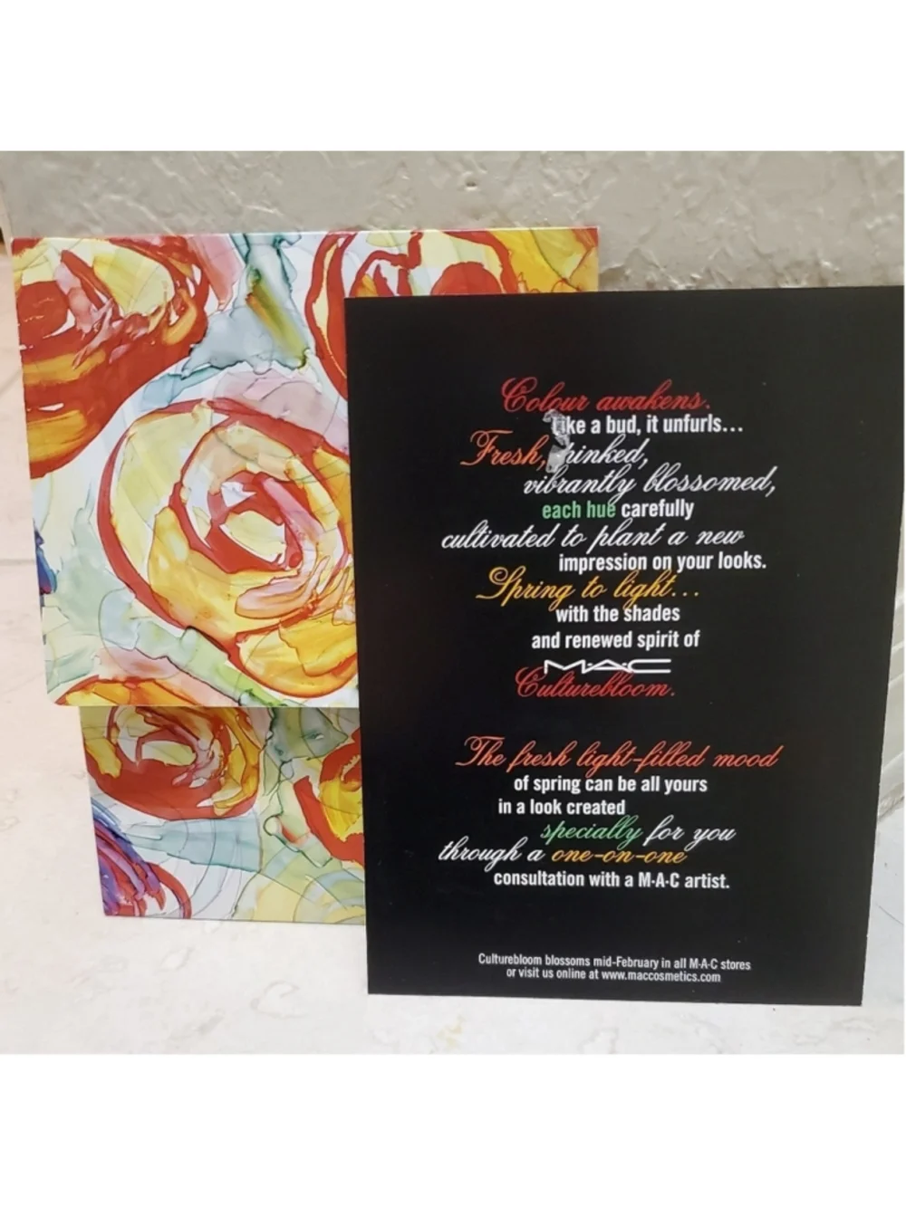 LOT of 6 MAC Cosmetic LE Collectible Postcards!